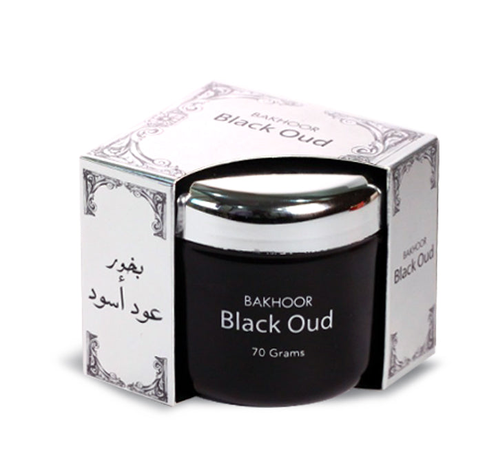 Hamidi Bakhoor Black Oud 70GMPerfumes & FragrancesExperience the pure oriental indulgence of aroma and therapy with Hamidi Bakhoor made from powdered natural agarwood chips and soaked in sweet-smelling fragrant oils…